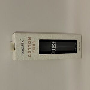 Dooisek cotton hair filler fibers black  28 grams